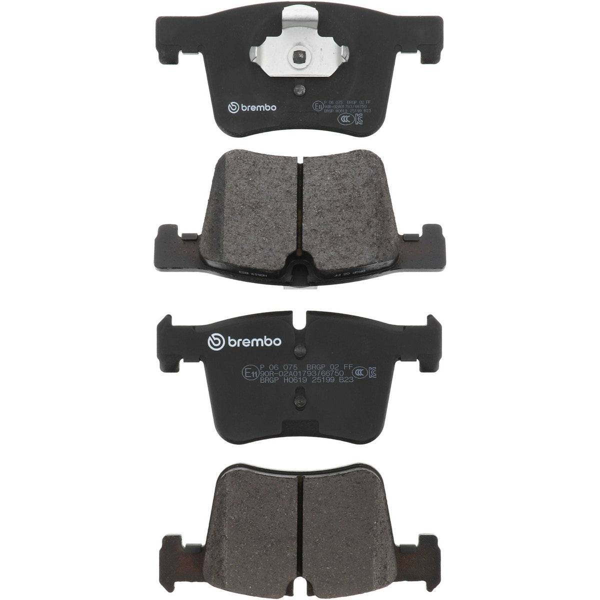 PRIME Low-Met Front Disc Brake Pad Set - P06075_02