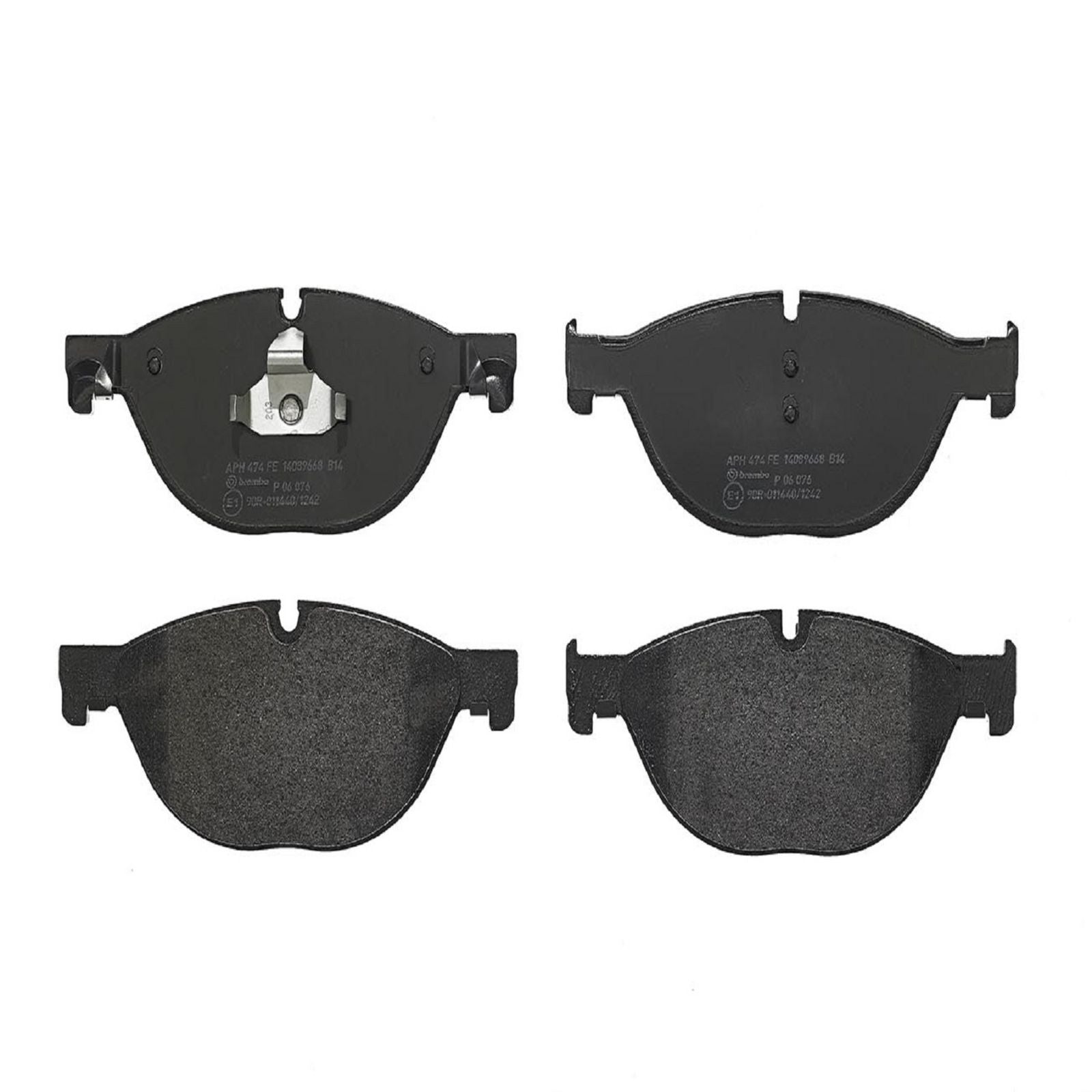 PRIME Low-Met Front Disc Brake Pad Set - P06076_02