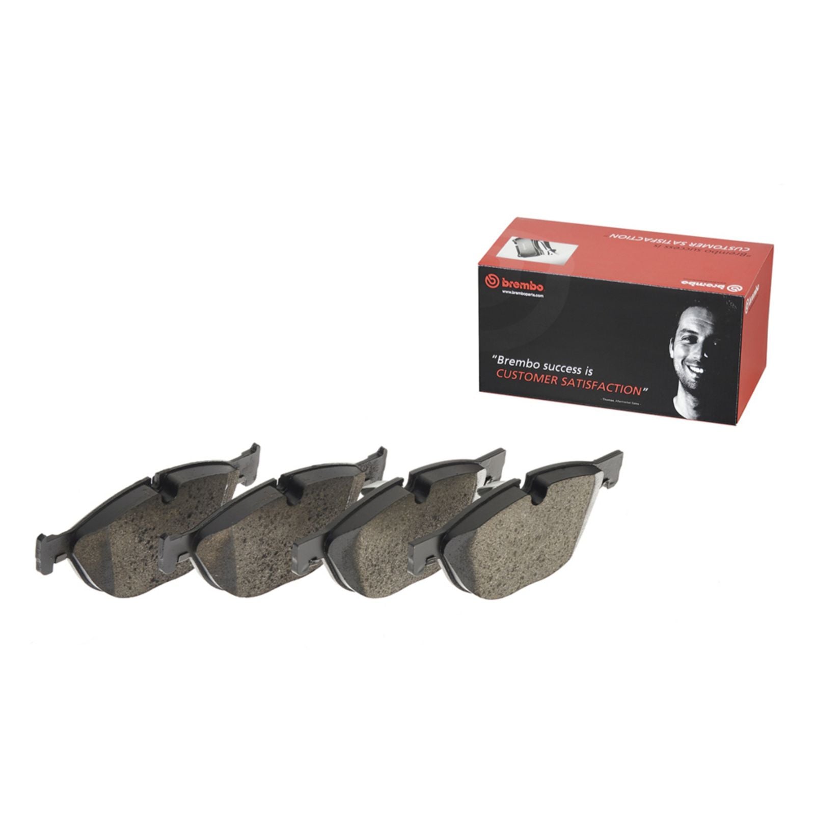PRIME Low-Met Front Disc Brake Pad Set - P06076_03