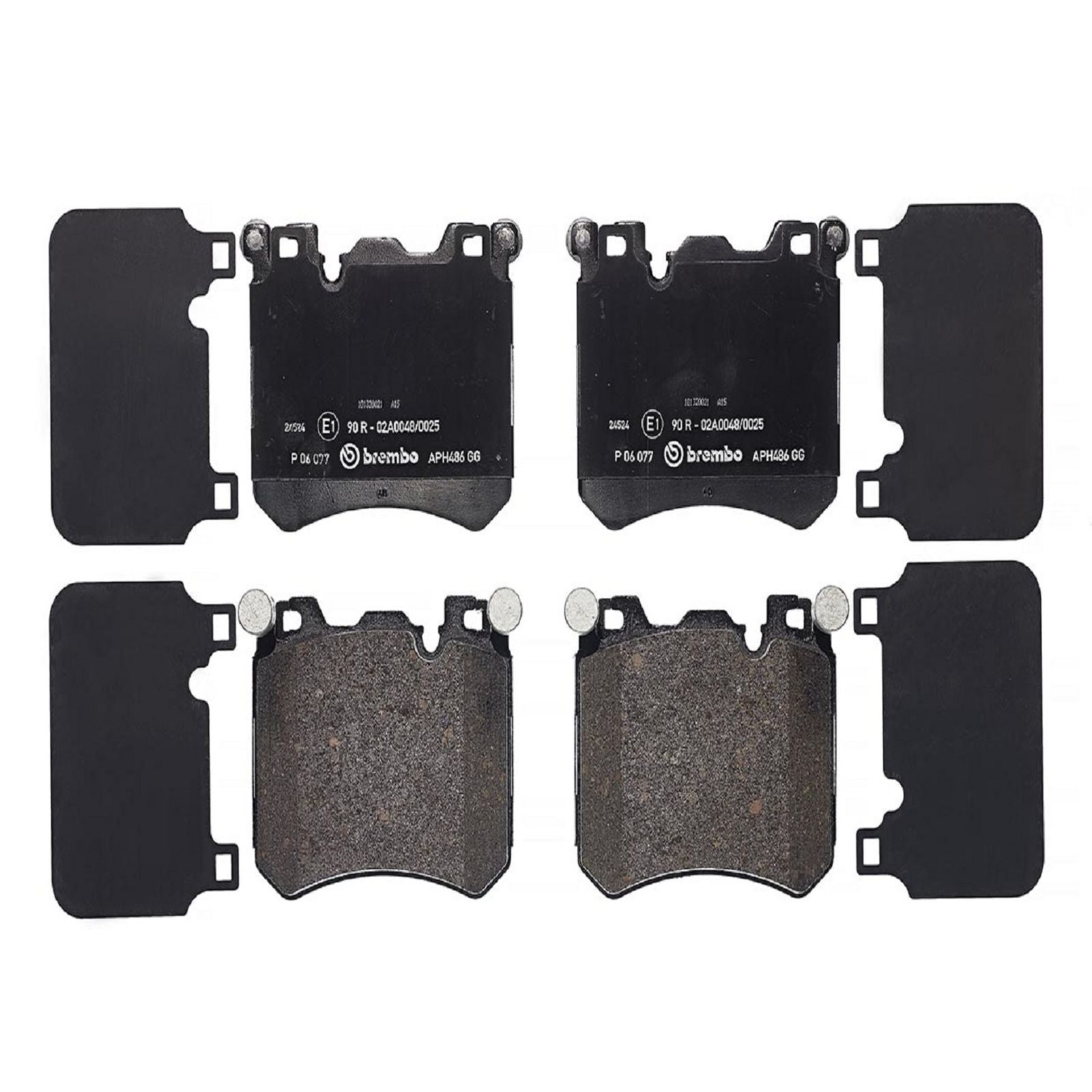 PRIME Low-Met Front Disc Brake Pad Set - P06077_02