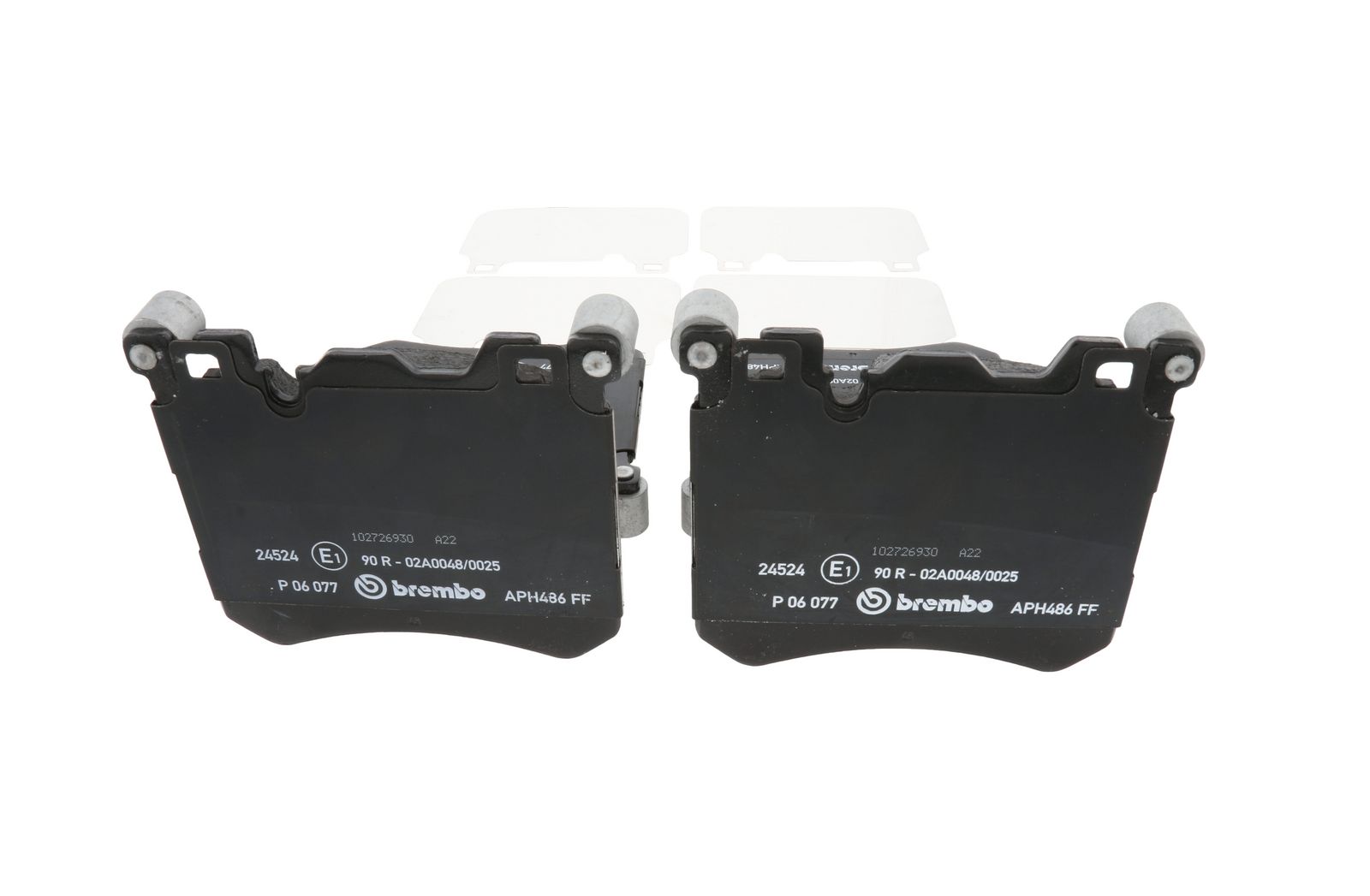 PRIME Low-Met Front Disc Brake Pad Set - P06077_16