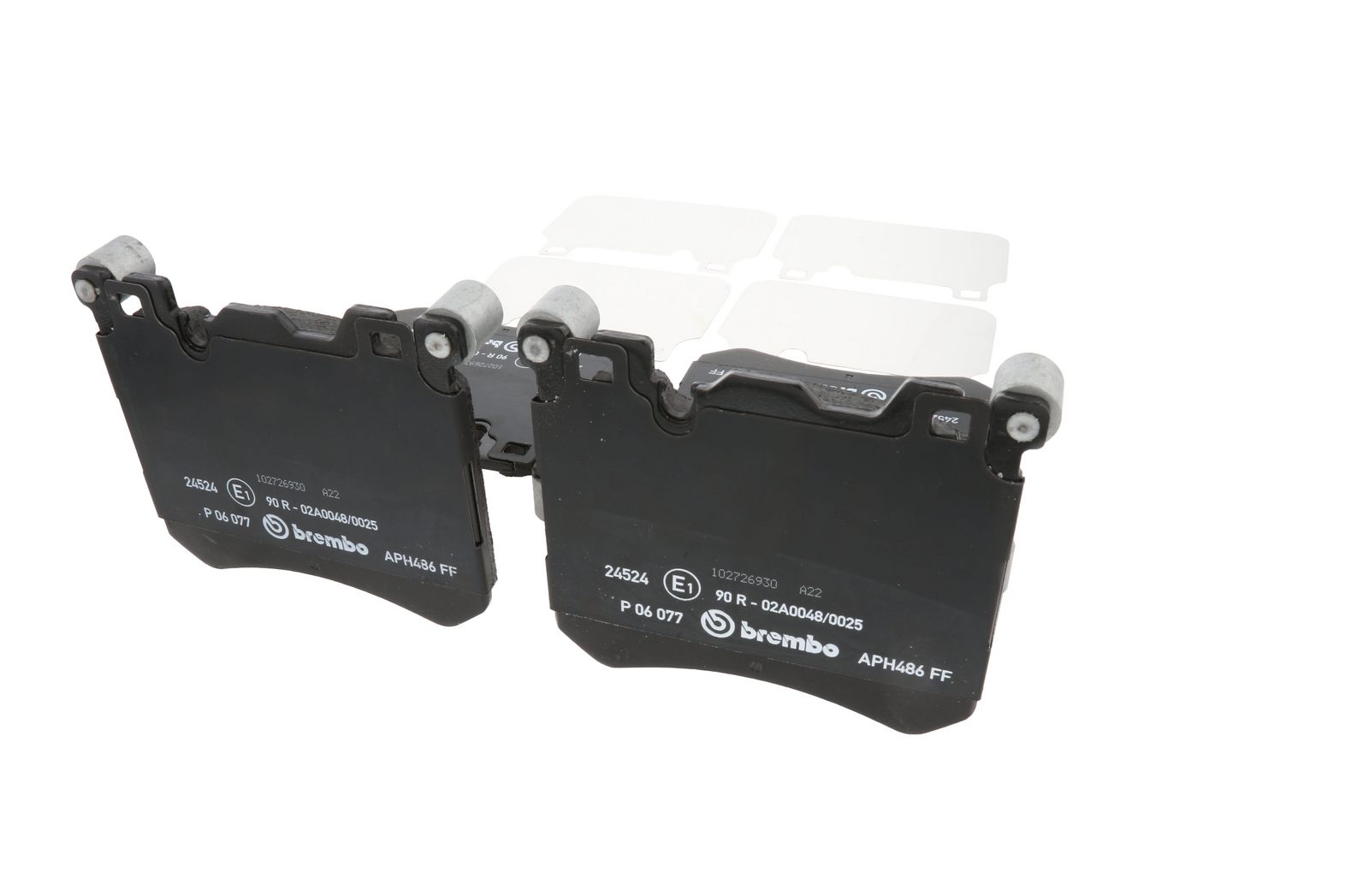 PRIME Low-Met Front Disc Brake Pad Set - P06077_17