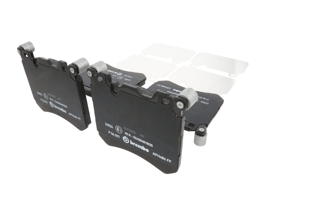 PRIME Low-Met Front Disc Brake Pad Set - P06077_18