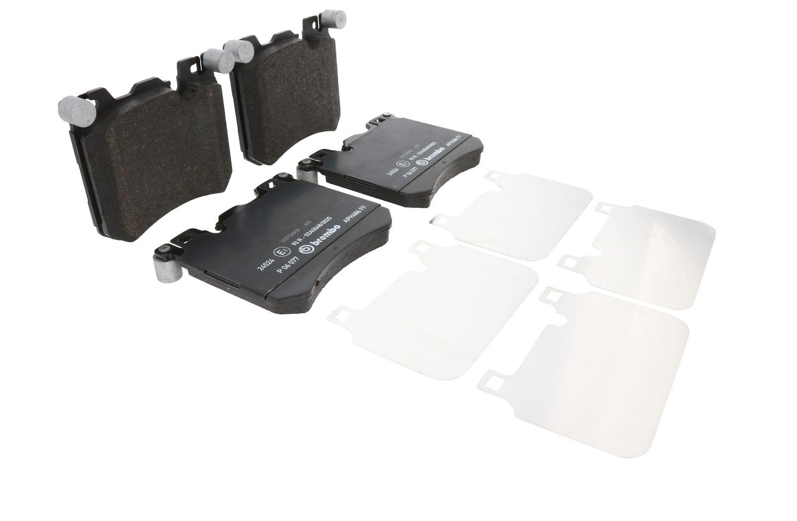 PRIME Low-Met Front Disc Brake Pad Set - P06077_24