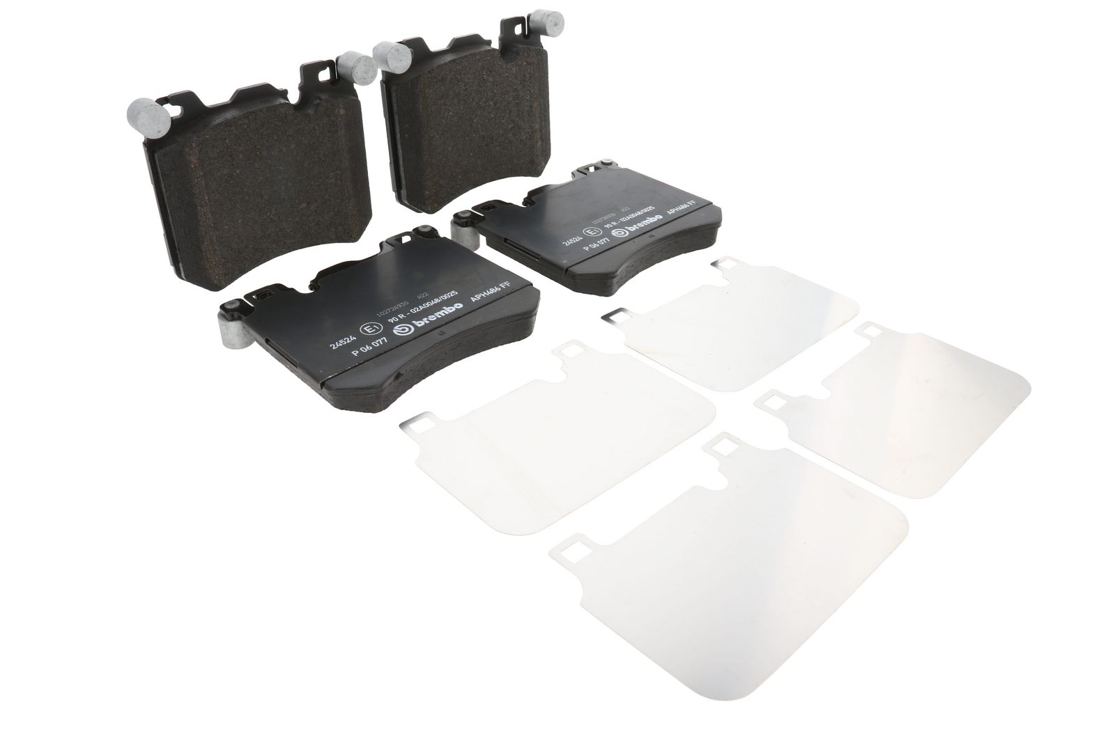PRIME Low-Met Front Disc Brake Pad Set - P06077_25