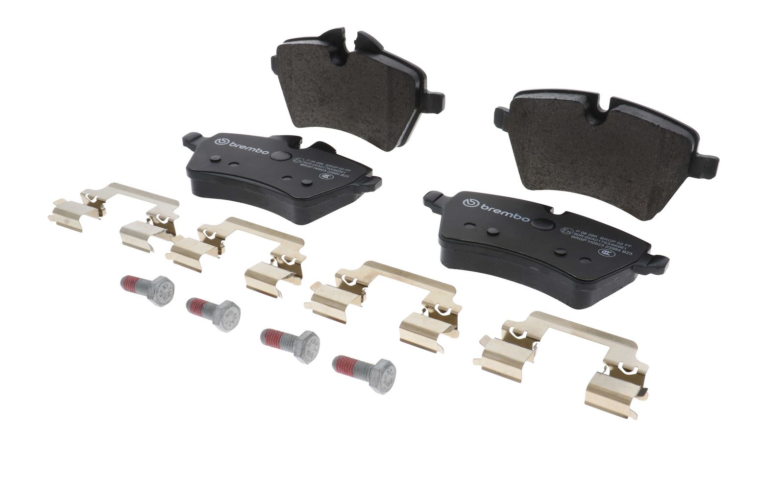 PRIME Low-Met Front Disc Brake Pad Set - P06086_05