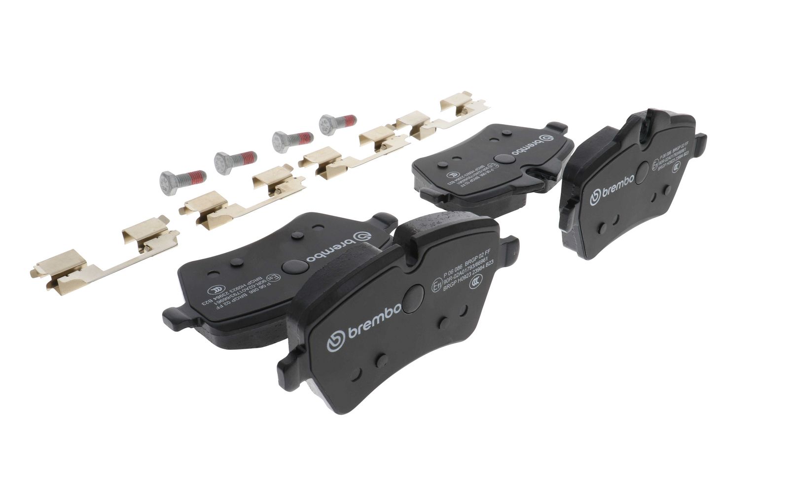PRIME Low-Met Front Disc Brake Pad Set - P06086_12
