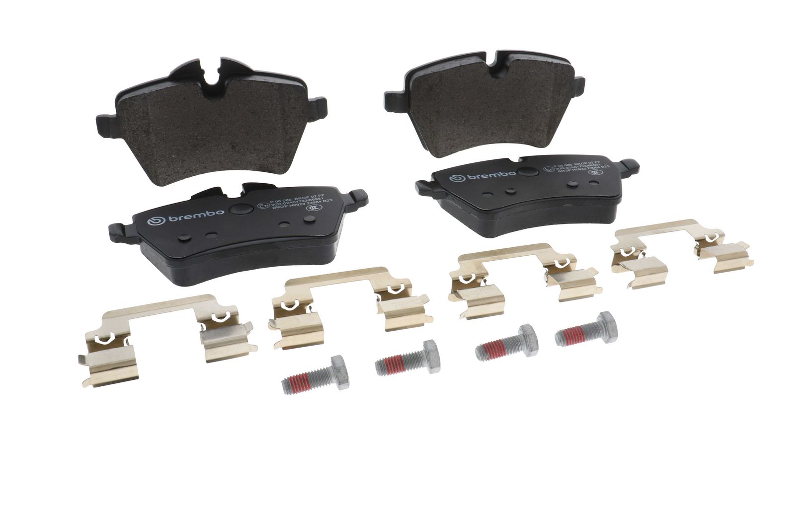 PRIME Low-Met Front Disc Brake Pad Set - P06086_26