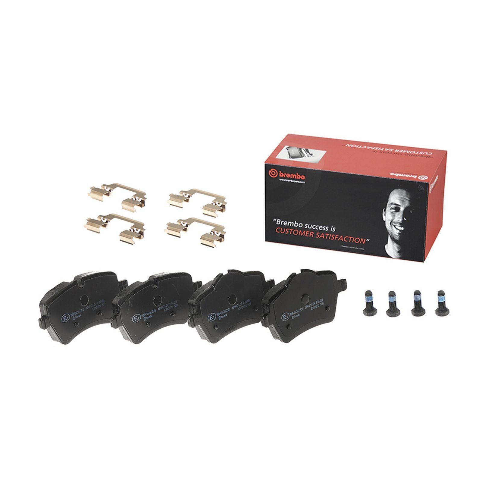 PRIME Low-Met Front Disc Brake Pad Set - P06086_28