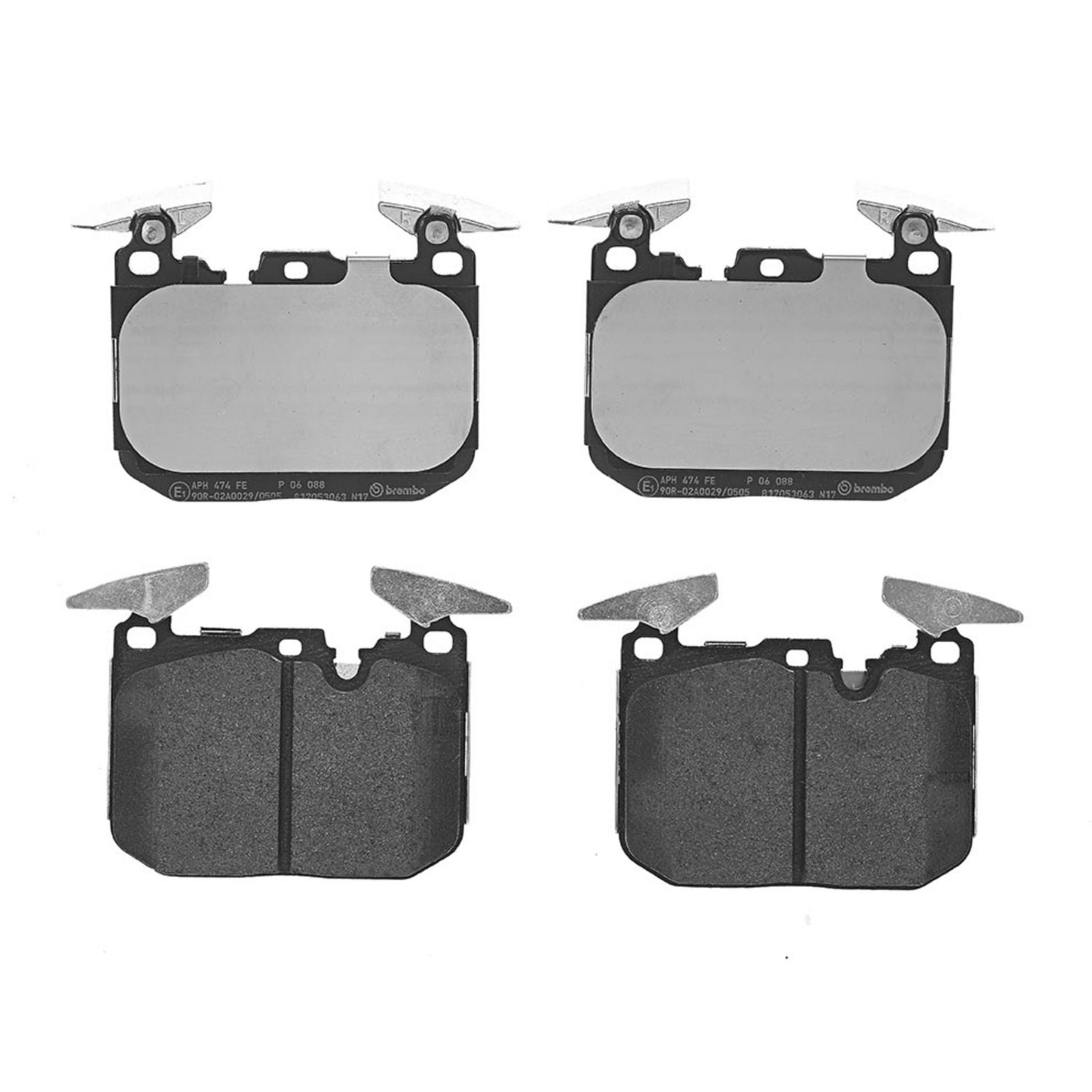 PRIME Low-Met Front Disc Brake Pad Set - P06088_02