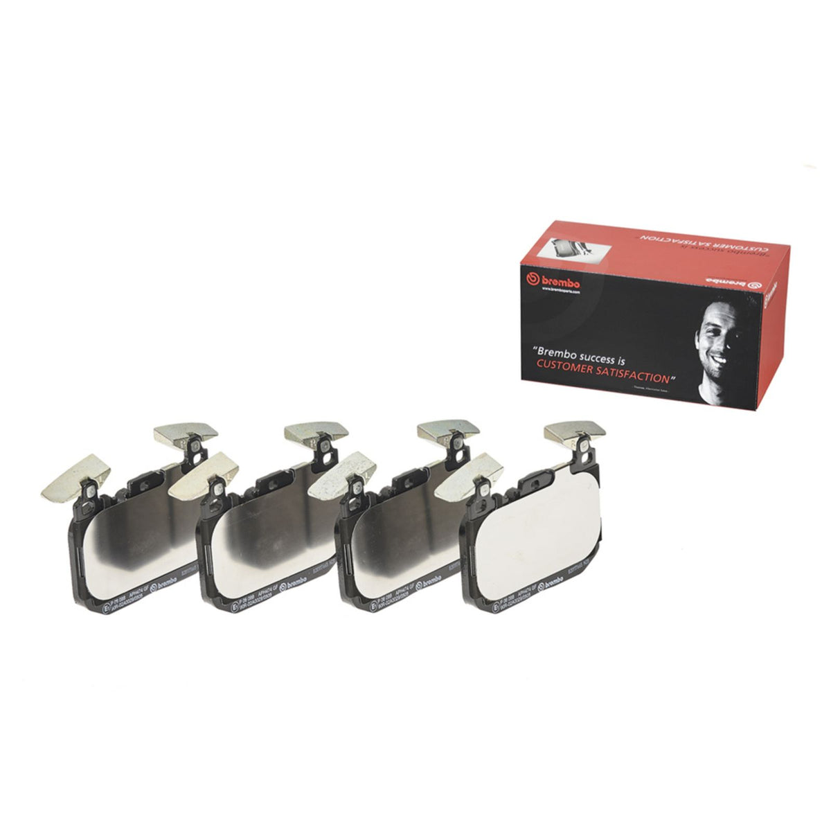 PRIME Low-Met Front Disc Brake Pad Set - P06088_28