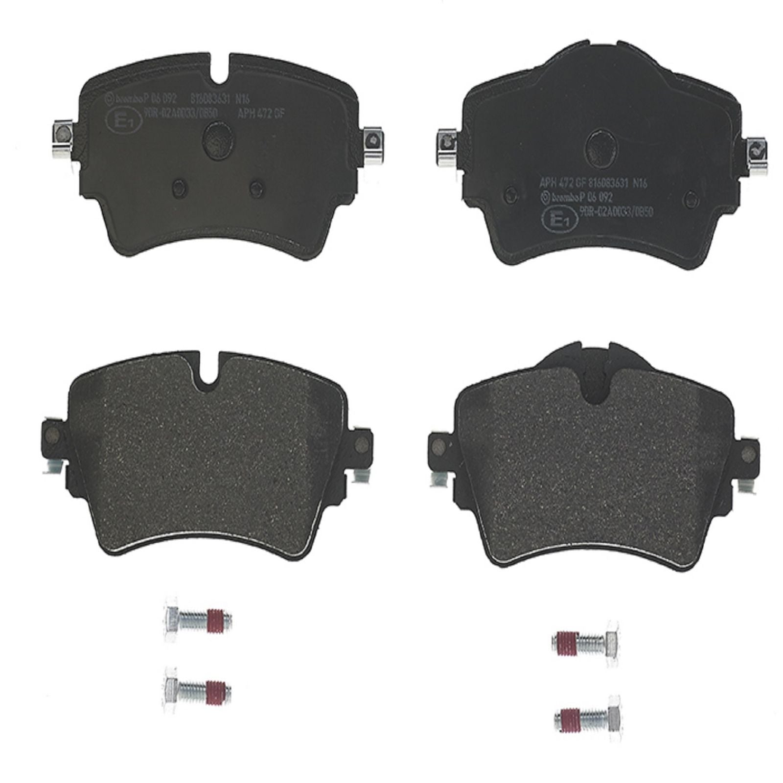 PRIME Low-Met Front Disc Brake Pad Set - P06092_02