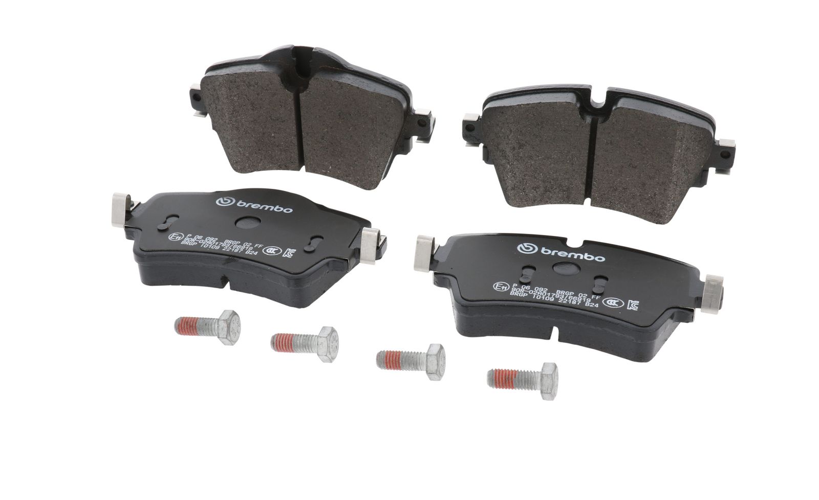 PRIME Low-Met Front Disc Brake Pad Set - P06092_04