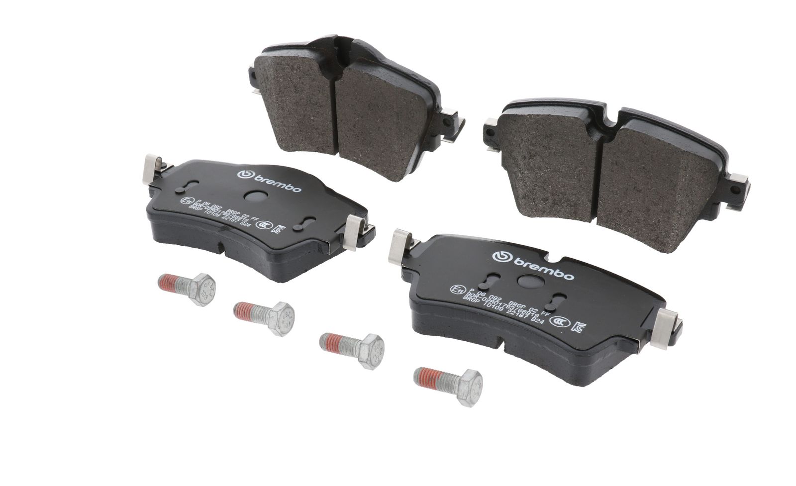 PRIME Low-Met Front Disc Brake Pad Set - P06092_05