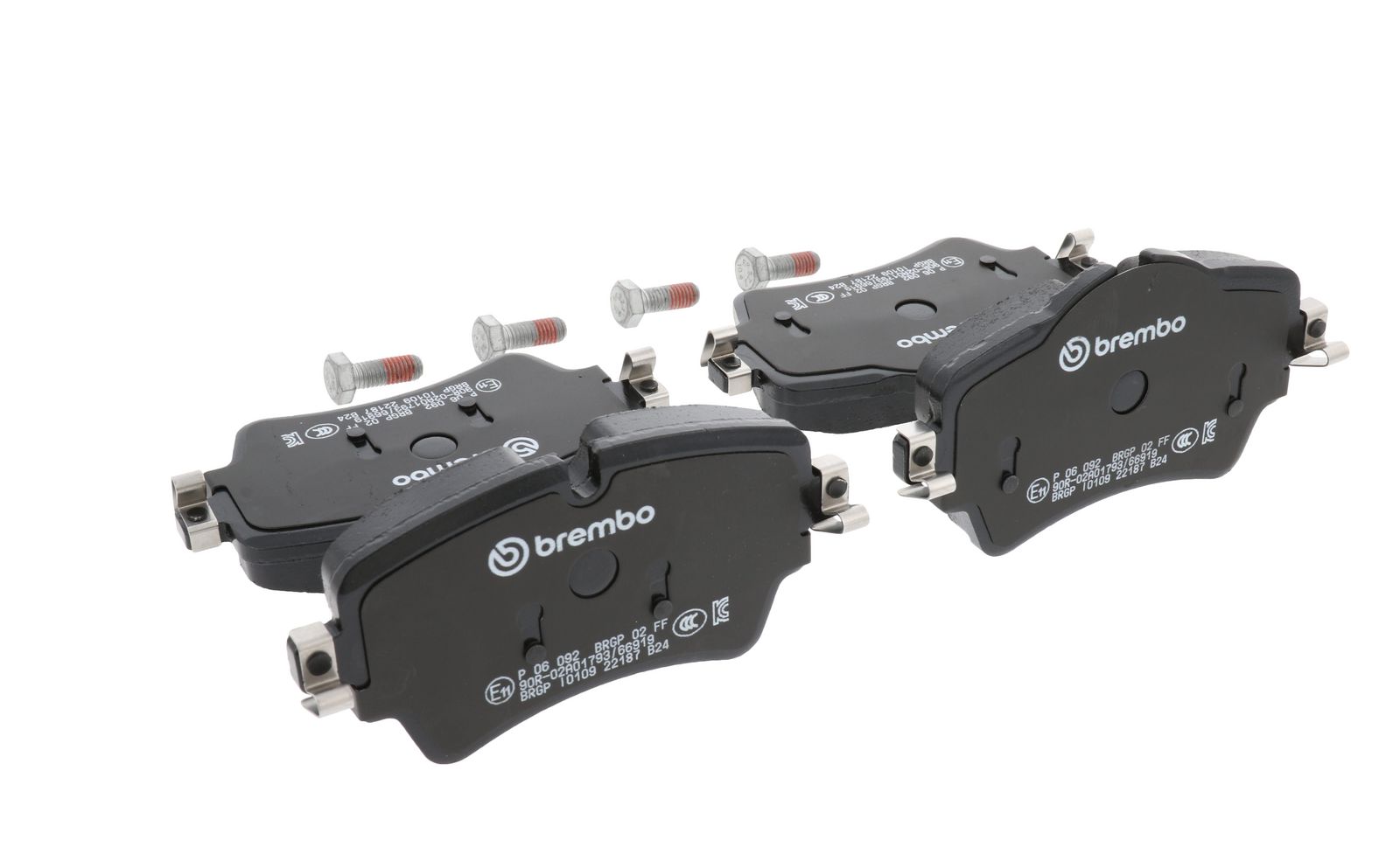 PRIME Low-Met Front Disc Brake Pad Set - P06092_13