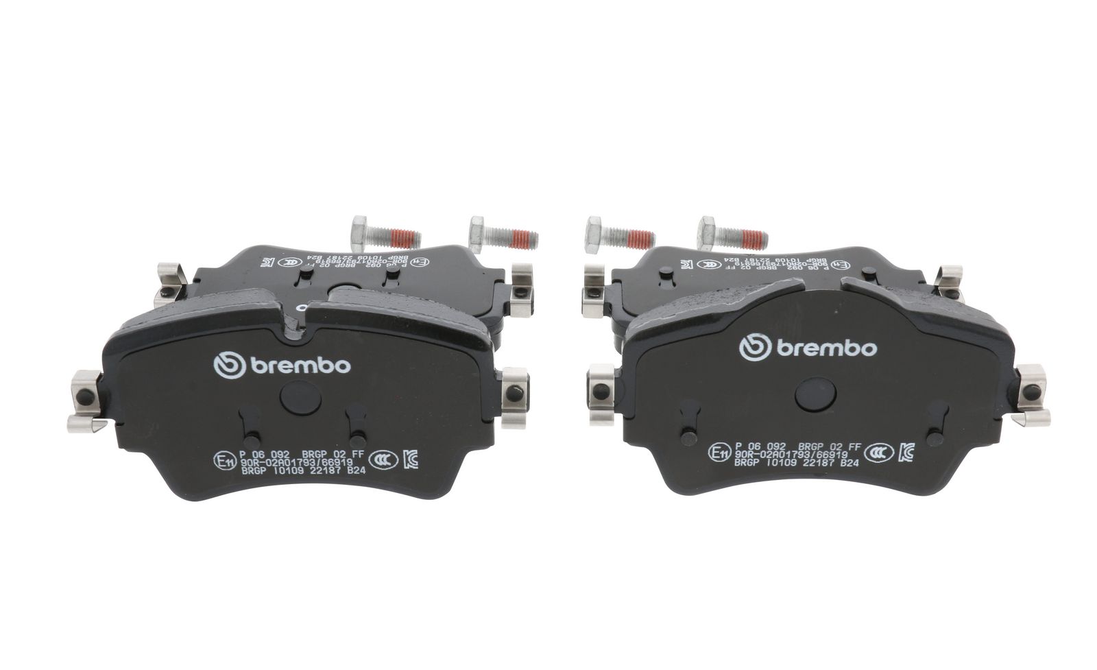 PRIME Low-Met Front Disc Brake Pad Set - P06092_15