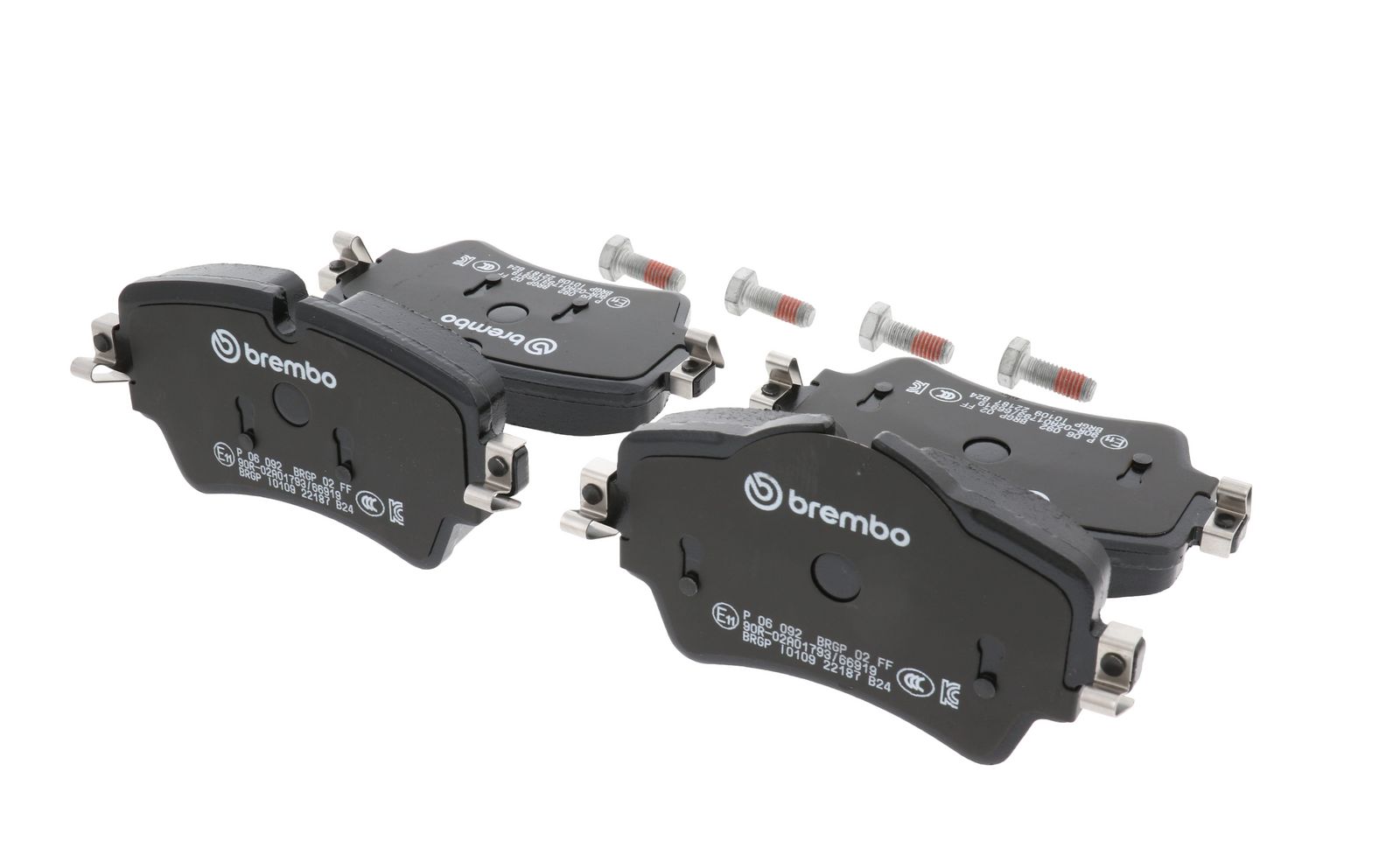 PRIME Low-Met Front Disc Brake Pad Set - P06092_17
