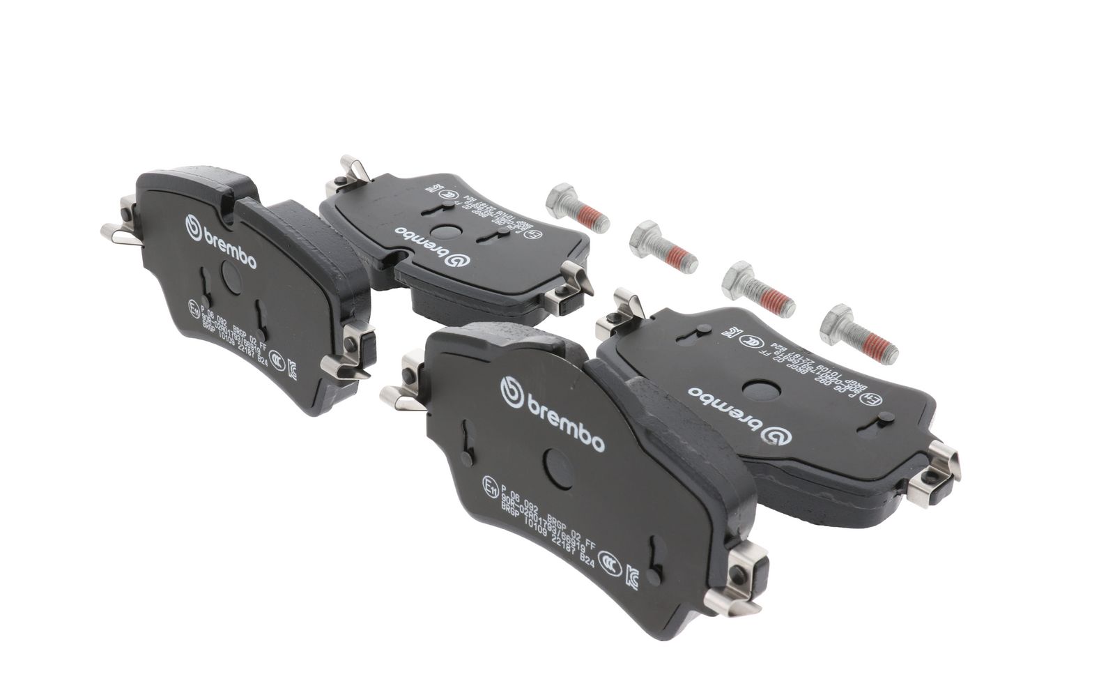 PRIME Low-Met Front Disc Brake Pad Set - P06092_18