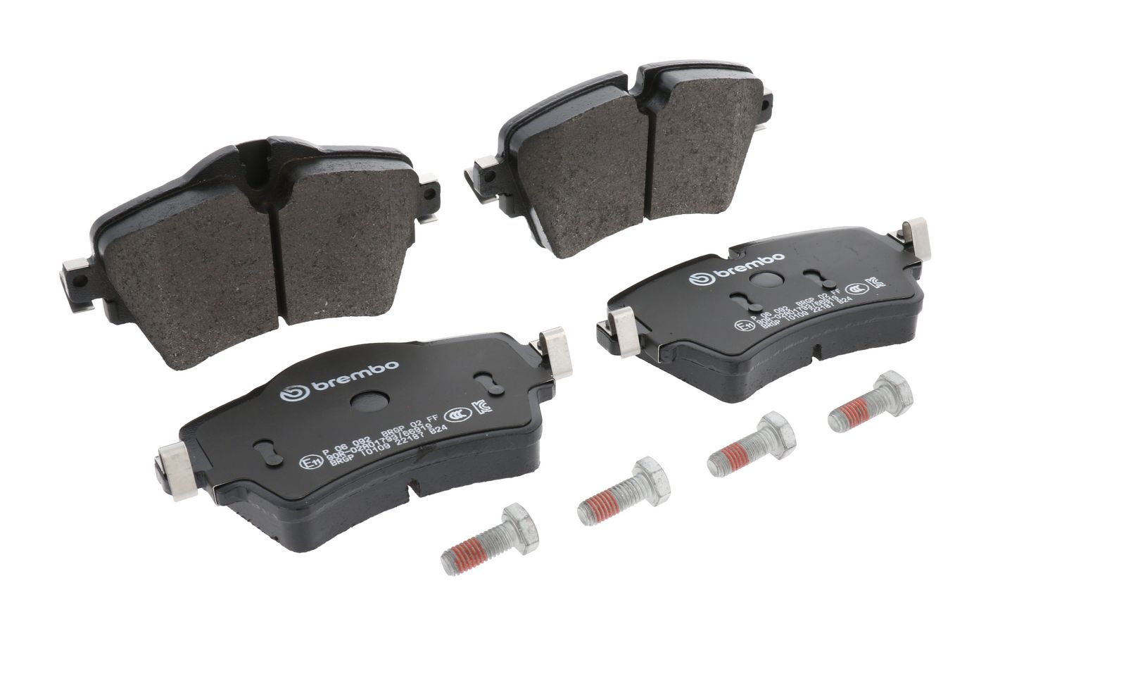 PRIME Low-Met Front Disc Brake Pad Set - P06092_25