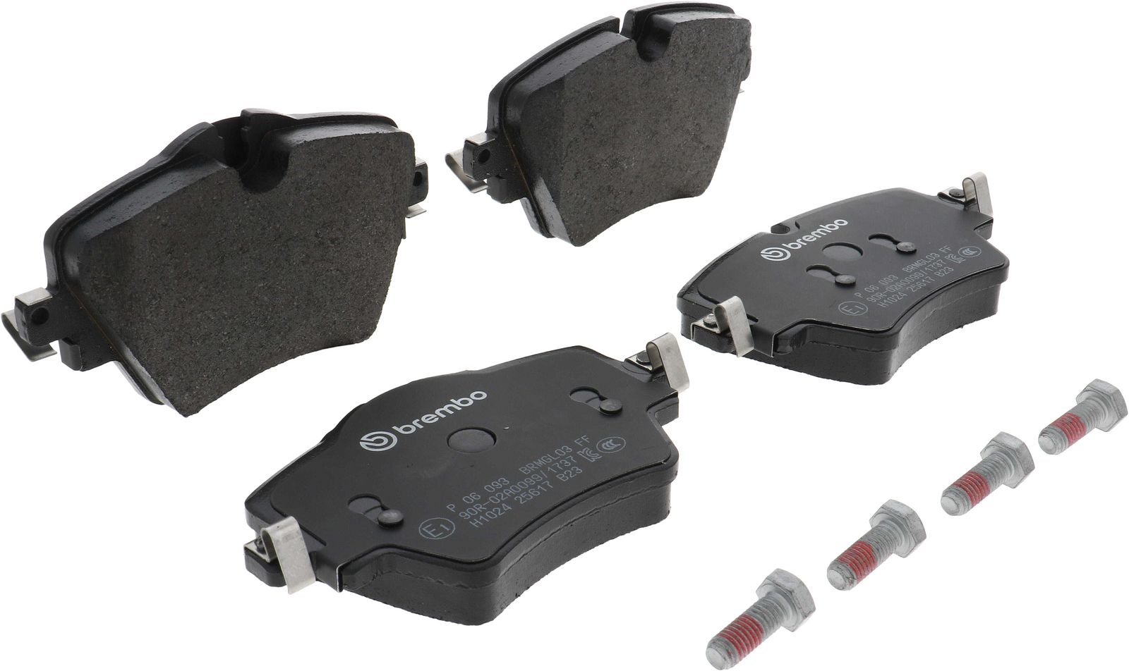 PRIME Low-Met Front Disc Brake Pad Set - P06093_02