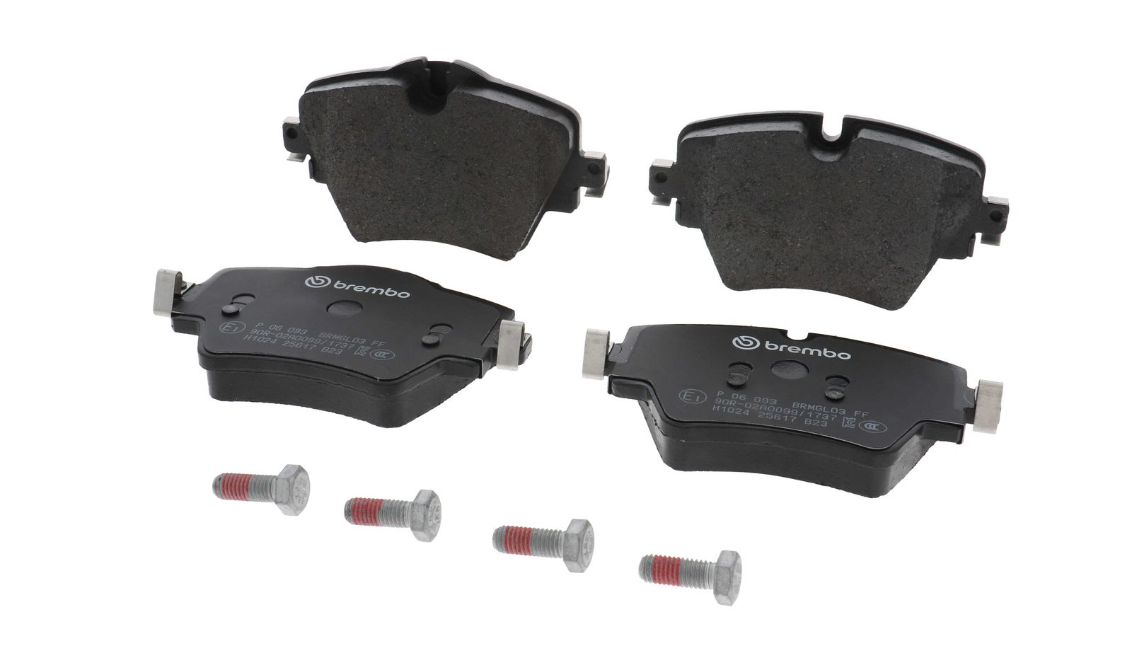 PRIME Low-Met Front Disc Brake Pad Set - P06093_04