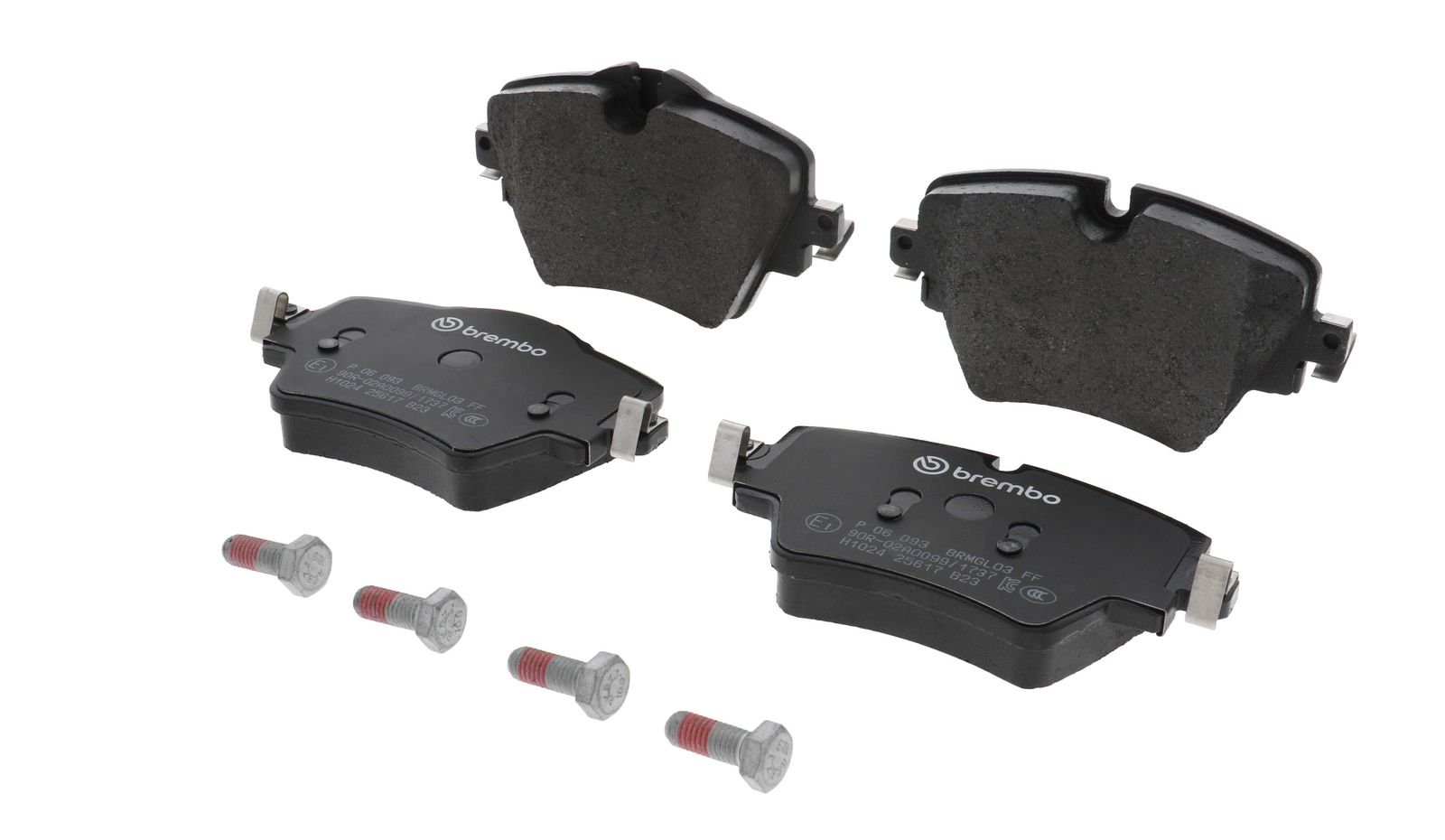 PRIME Low-Met Front Disc Brake Pad Set - P06093_05
