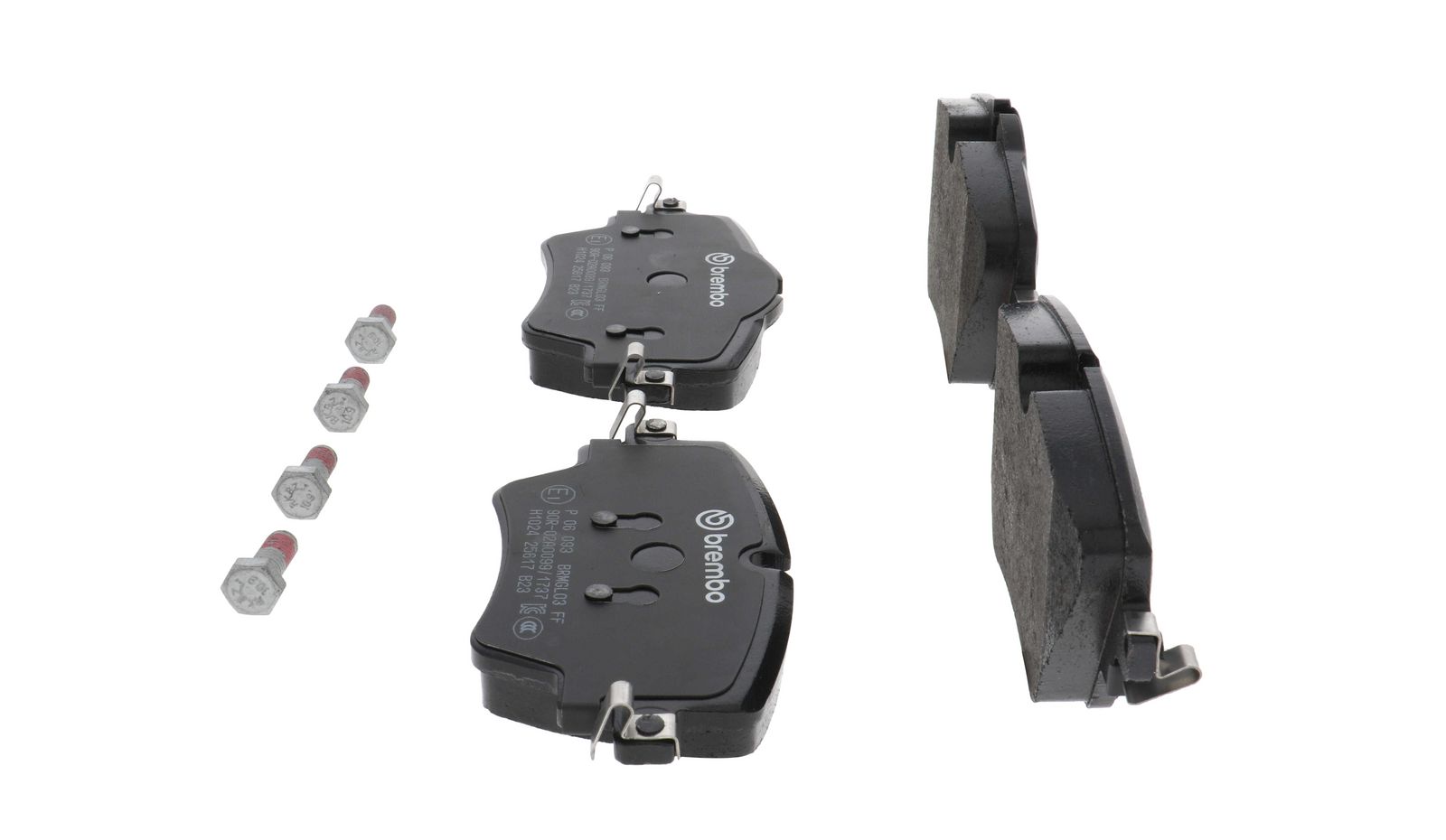 PRIME Low-Met Front Disc Brake Pad Set - P06093_09
