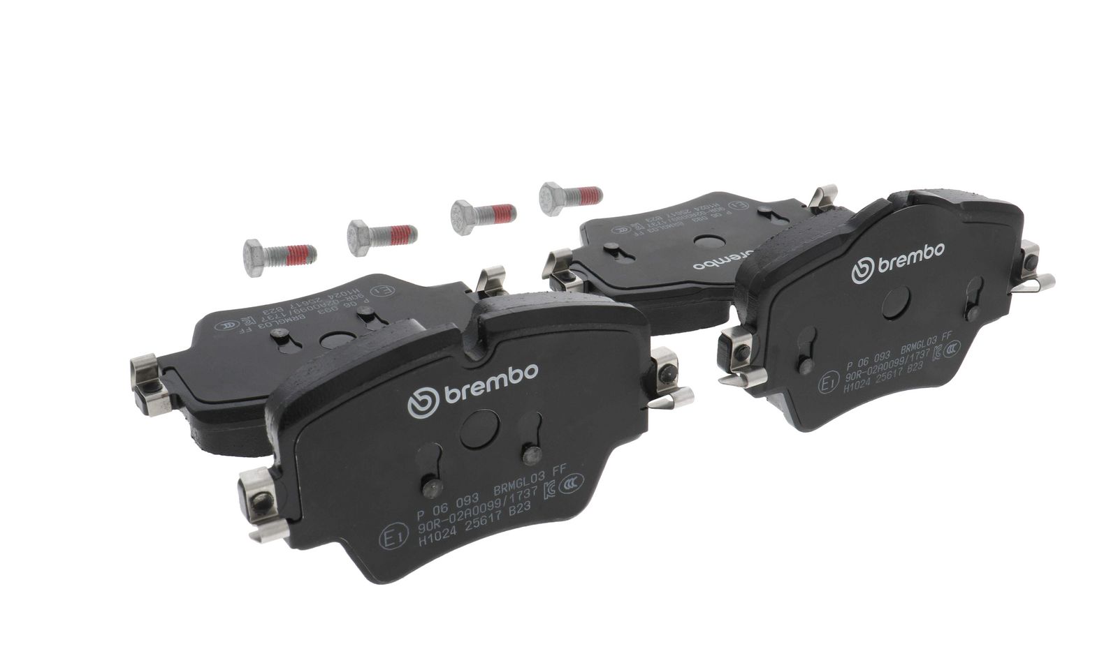 PRIME Low-Met Front Disc Brake Pad Set - P06093_13