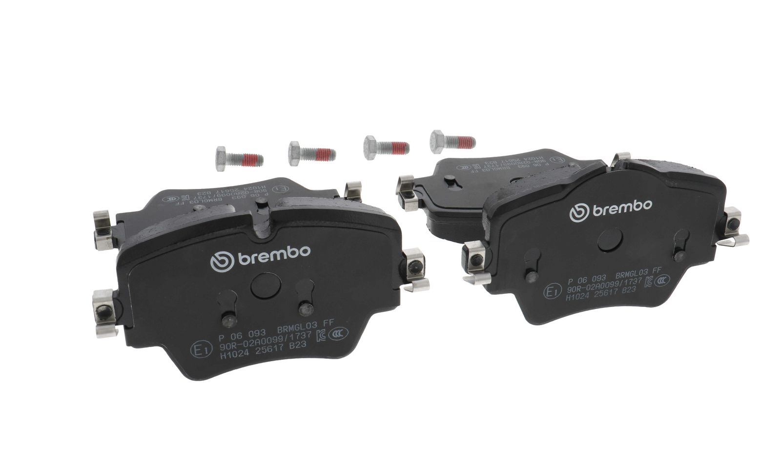 PRIME Low-Met Front Disc Brake Pad Set - P06093_14