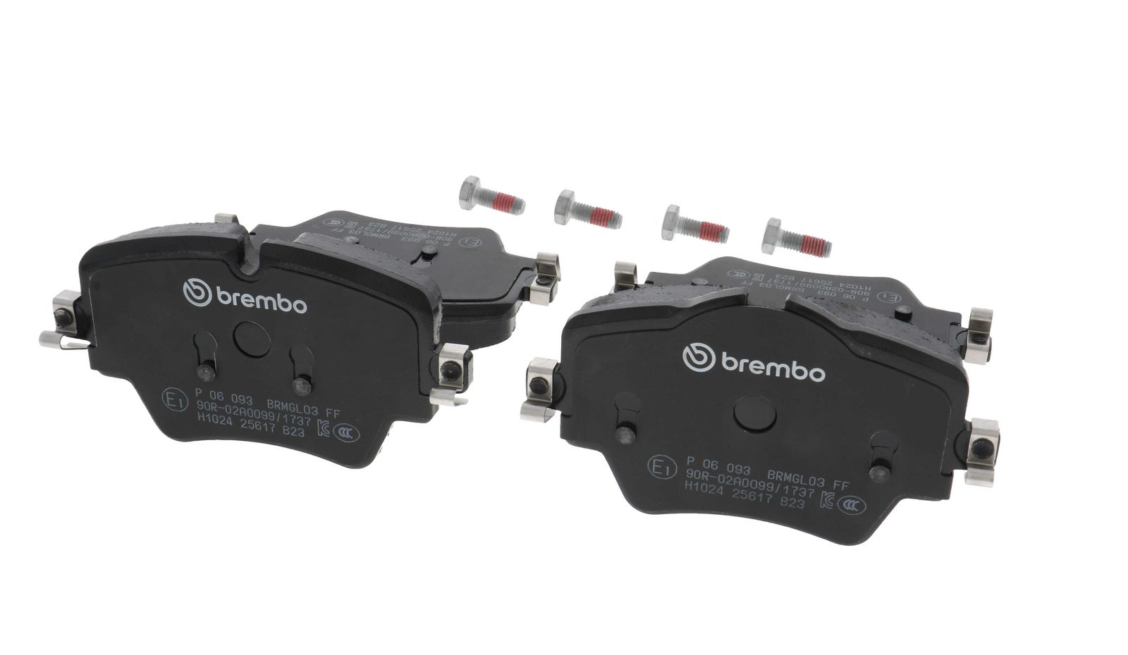 PRIME Low-Met Front Disc Brake Pad Set - P06093_16