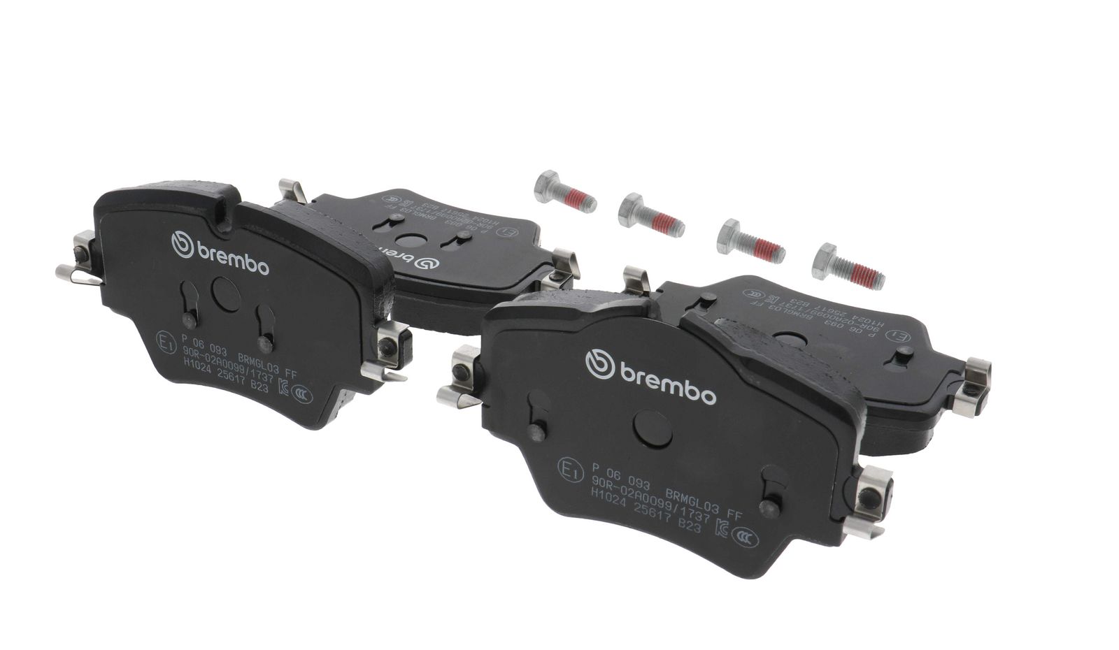 PRIME Low-Met Front Disc Brake Pad Set - P06093_17