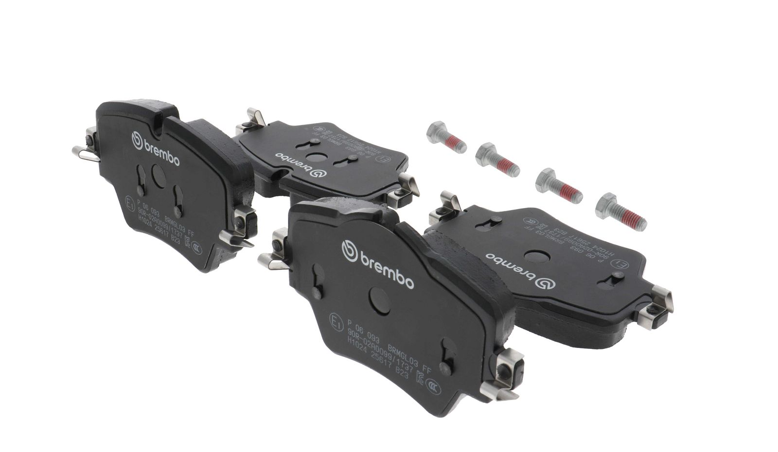 PRIME Low-Met Front Disc Brake Pad Set - P06093_18