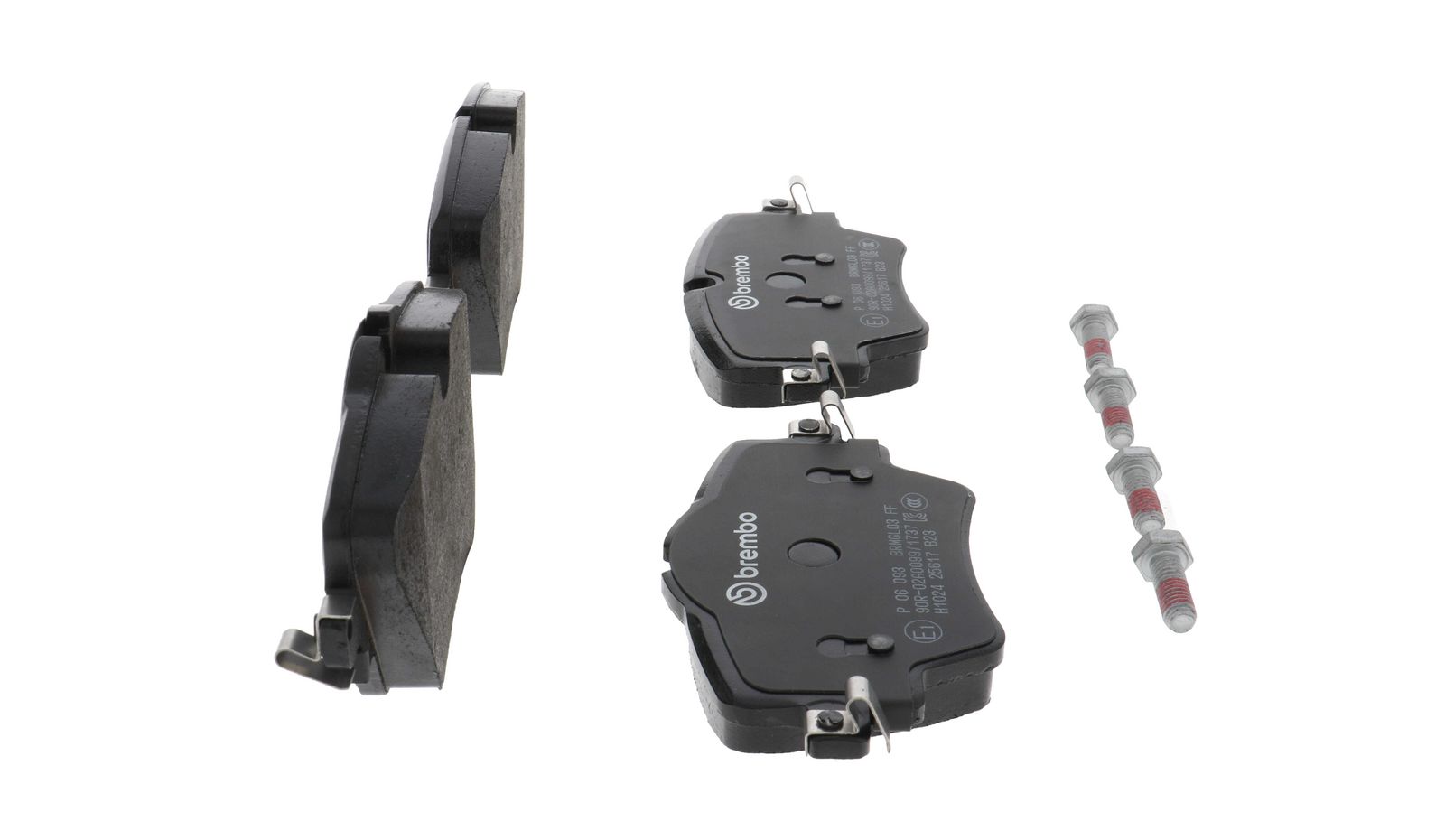 PRIME Low-Met Front Disc Brake Pad Set - P06093_21
