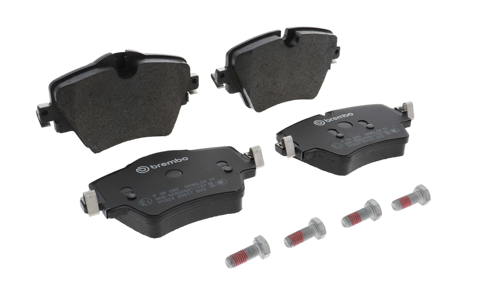 PRIME Low-Met Front Disc Brake Pad Set - P06093_25