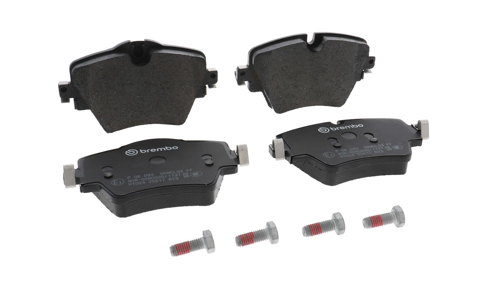 PRIME Low-Met Front Disc Brake Pad Set - P06093_26