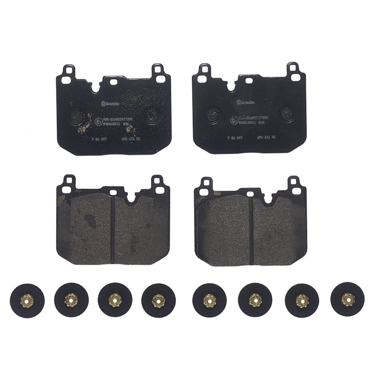 PRIME Low-Met Front Disc Brake Pad Set - P06097_01