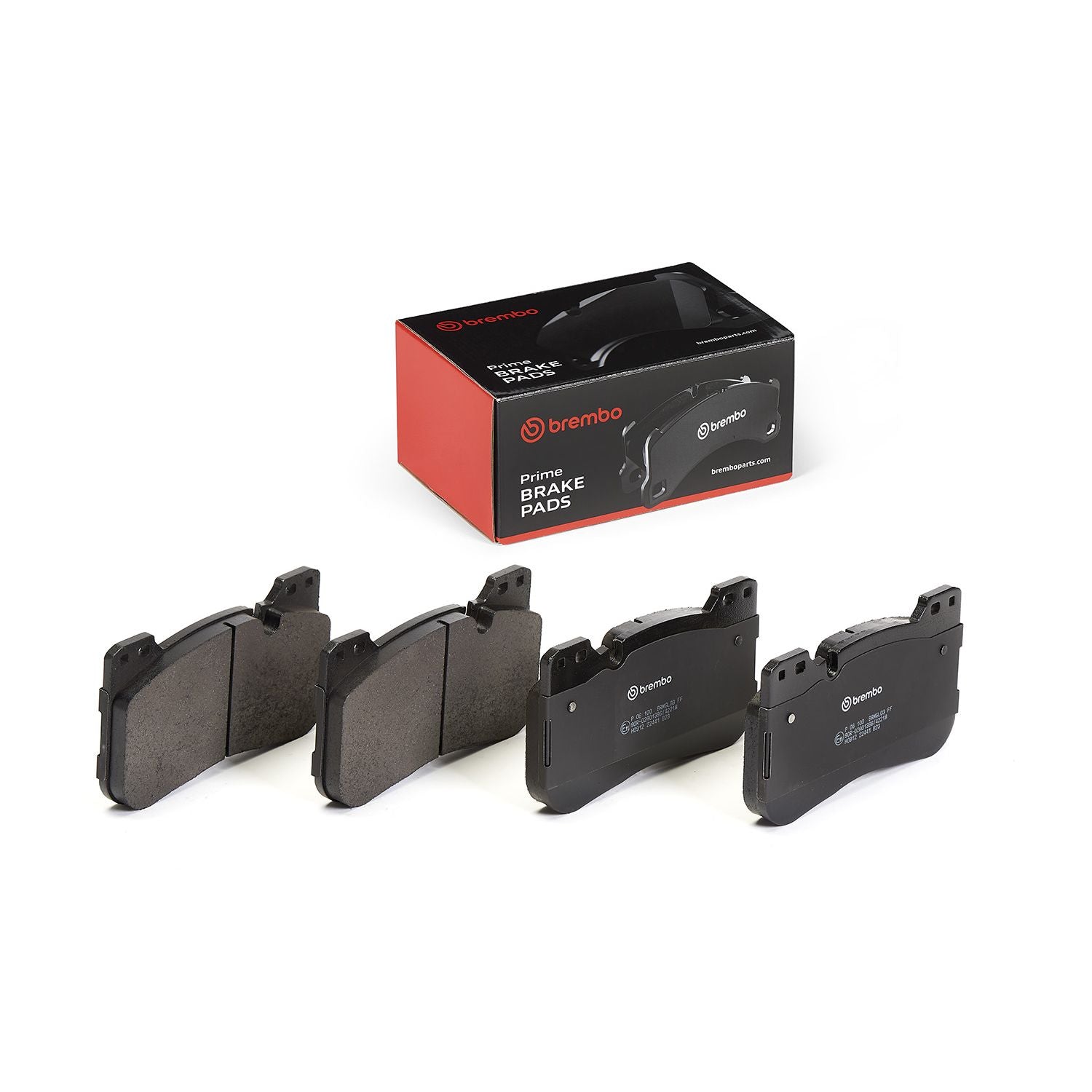 PRIME Low-Met Front Disc Brake Pad Set - P06100_01