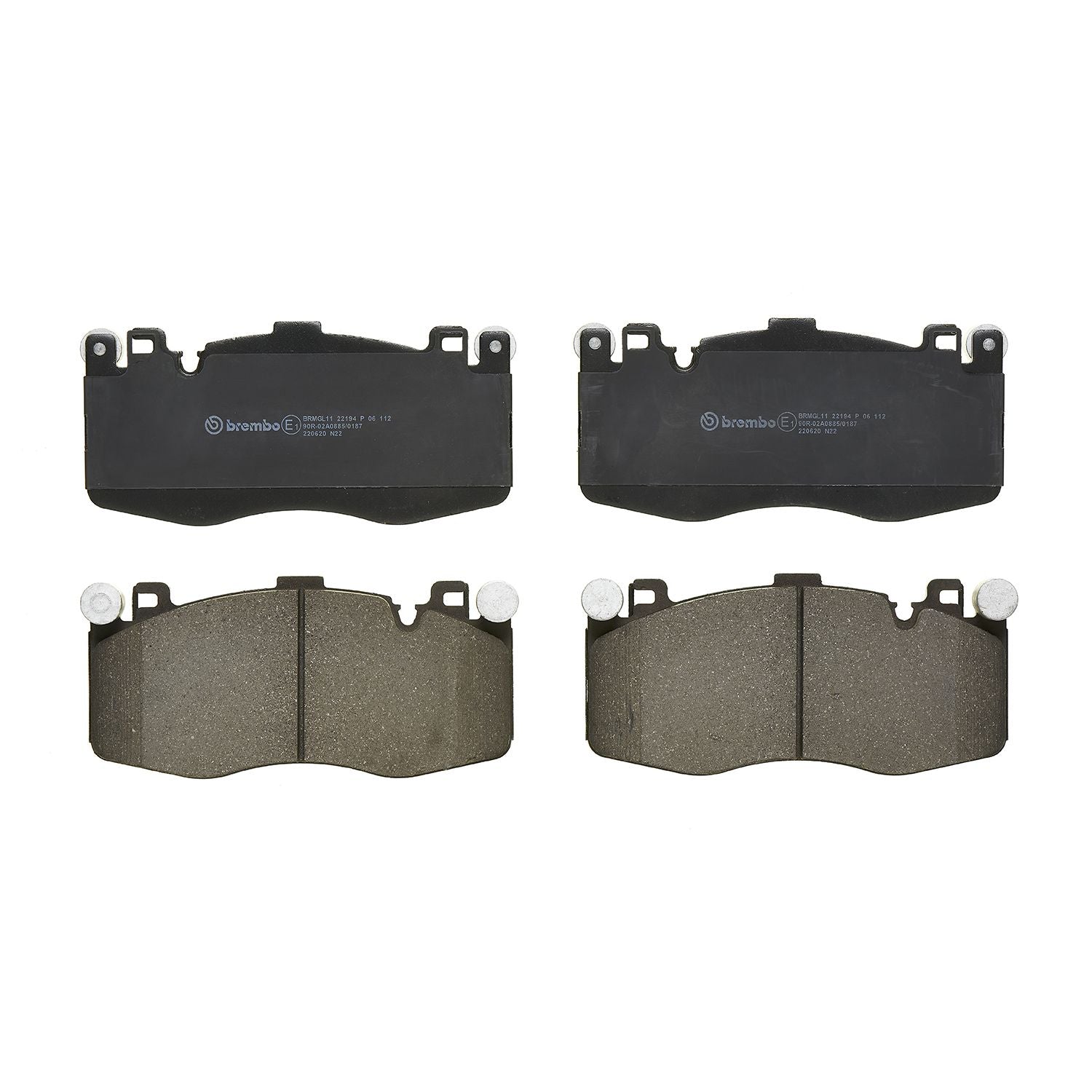 PRIME Low-Met Front Disc Brake Pad Set - P06112_03