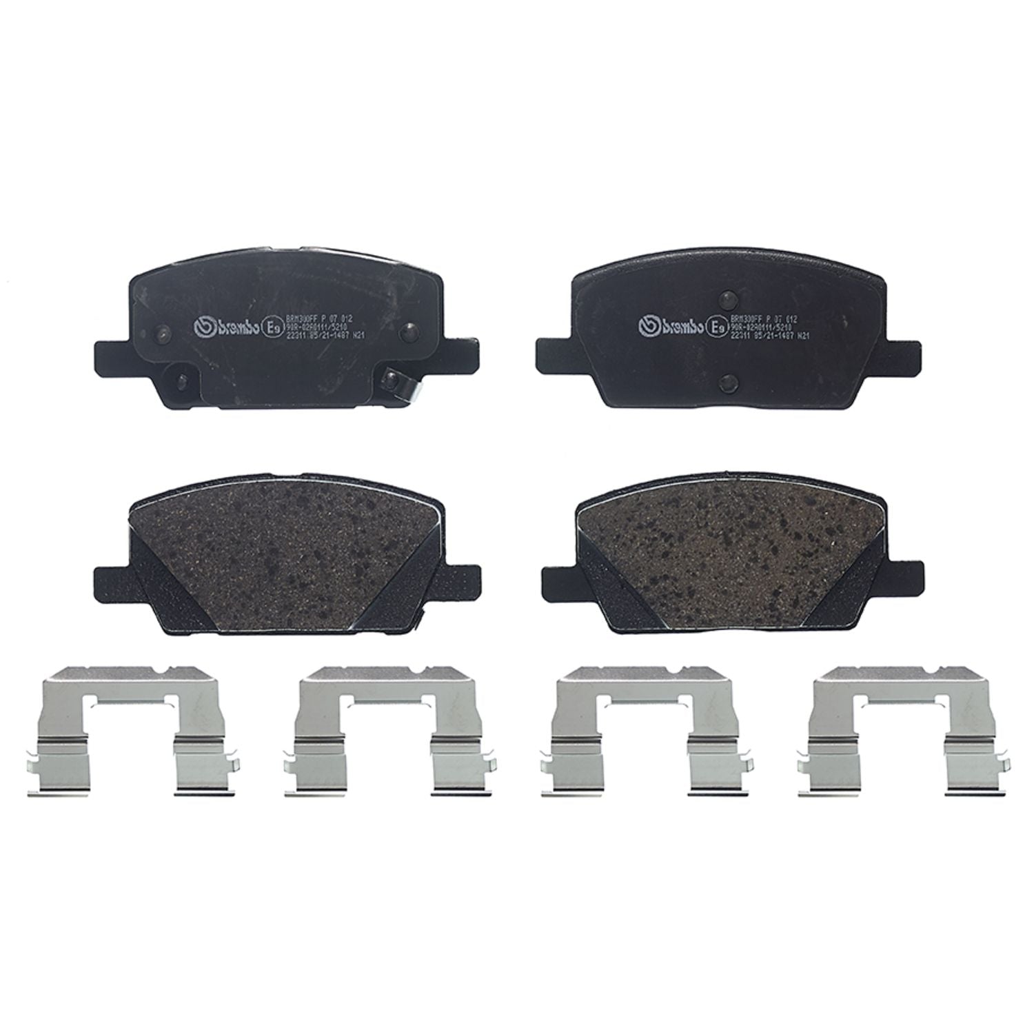 PRIME Low-Met Front Disc Brake Pad Set - P07012_01