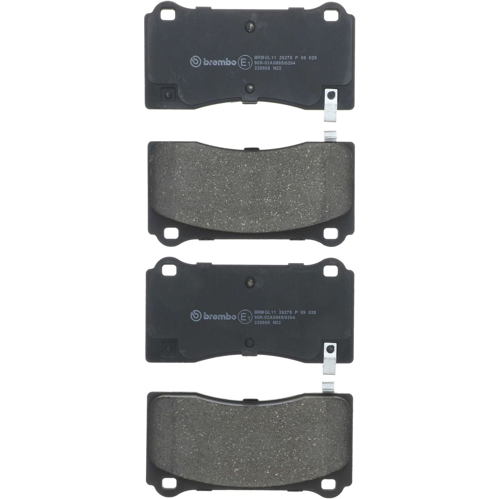 PRIME Low-Met Front Disc Brake Pad Set - P09028_02
