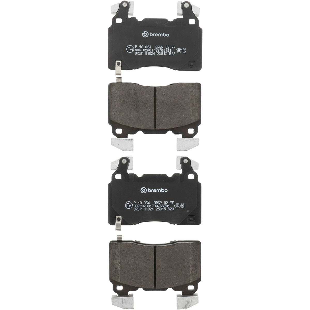 PRIME Low-Met Front Disc Brake Pad Set - P10064_01