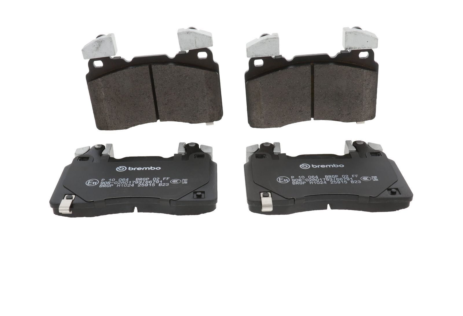 PRIME Low-Met Front Disc Brake Pad Set - P10064_03