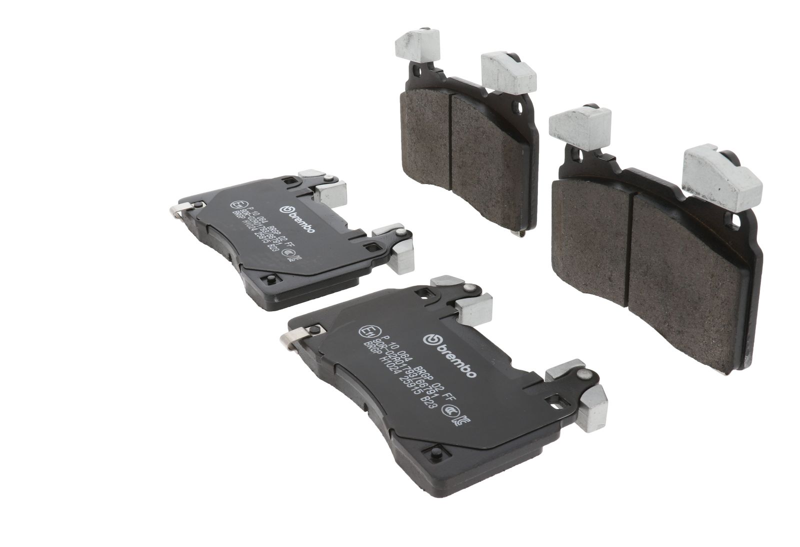 PRIME Low-Met Front Disc Brake Pad Set - P10064_07