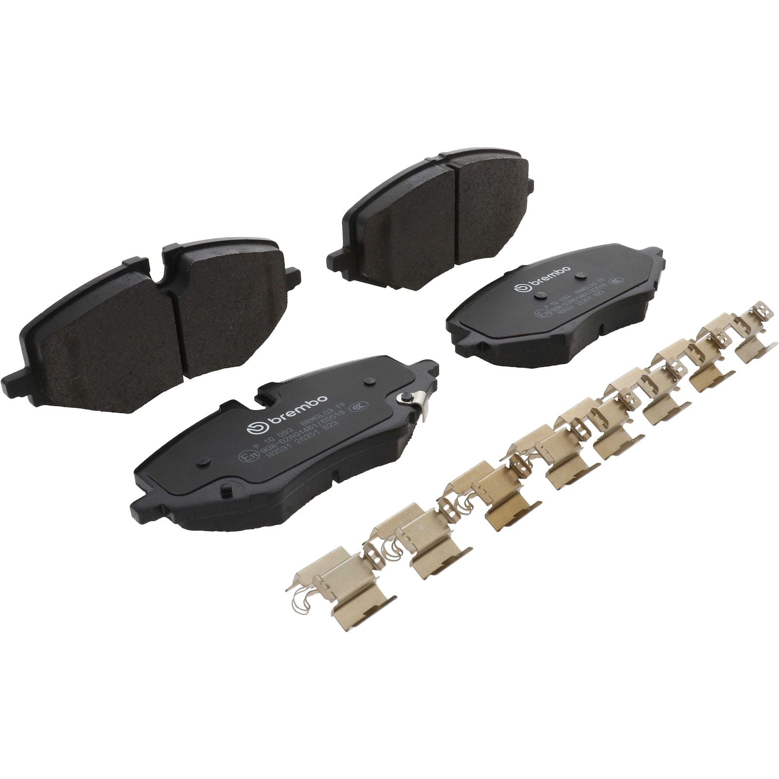 PRIME Low-Met Front Disc Brake Pad Set - P10093_01