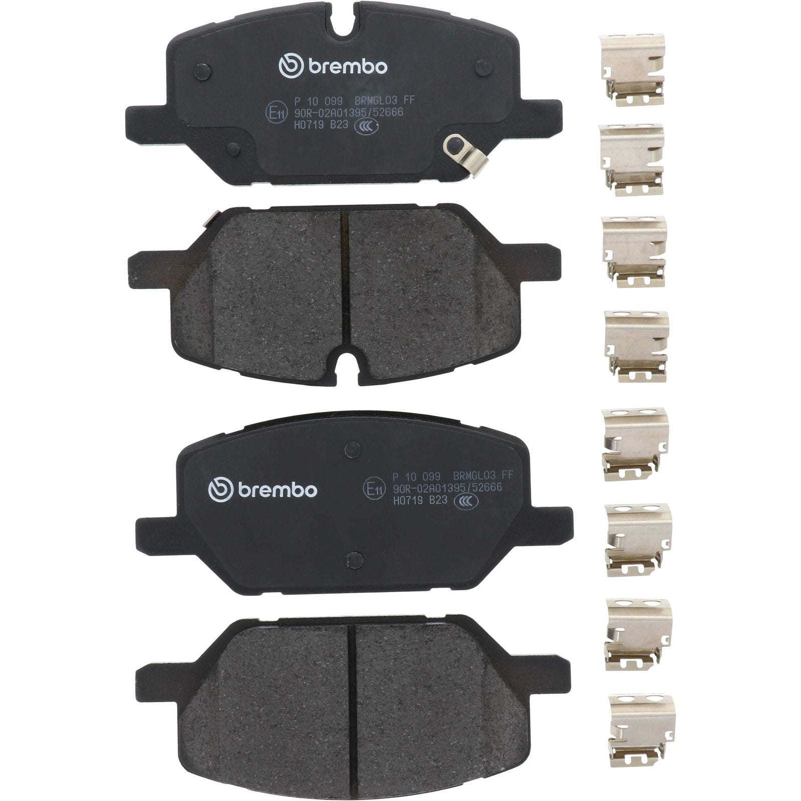 PRIME Low-Met Front Disc Brake Pad Set - P10099_02