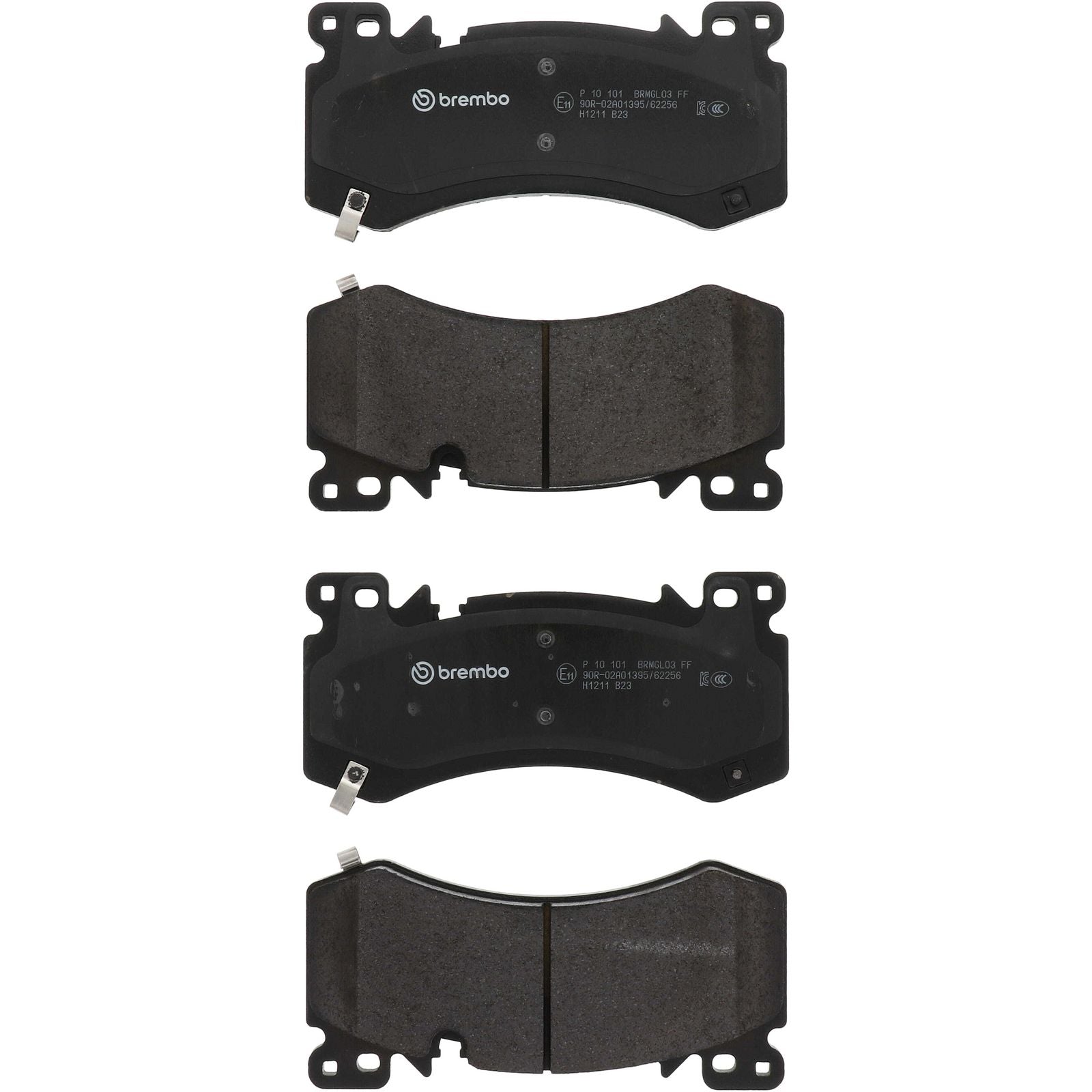 PRIME Low-Met Front Disc Brake Pad Set - P10101_02