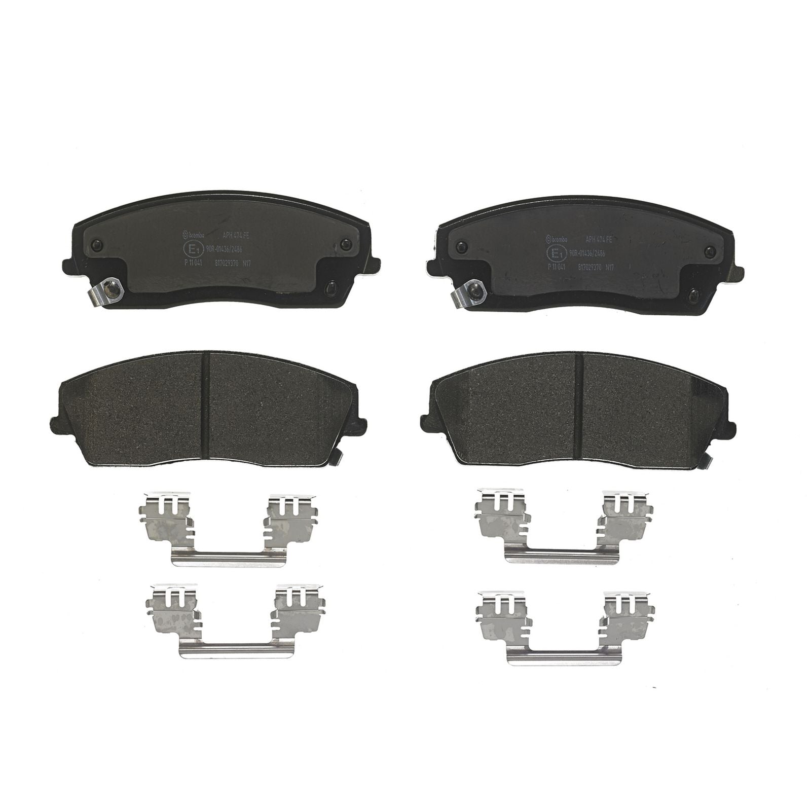 PRIME Low-Met Front Disc Brake Pad Set - P11041_01