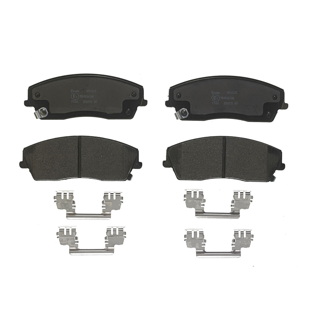 PRIME Low-Met Front Disc Brake Pad Set - P11041_01