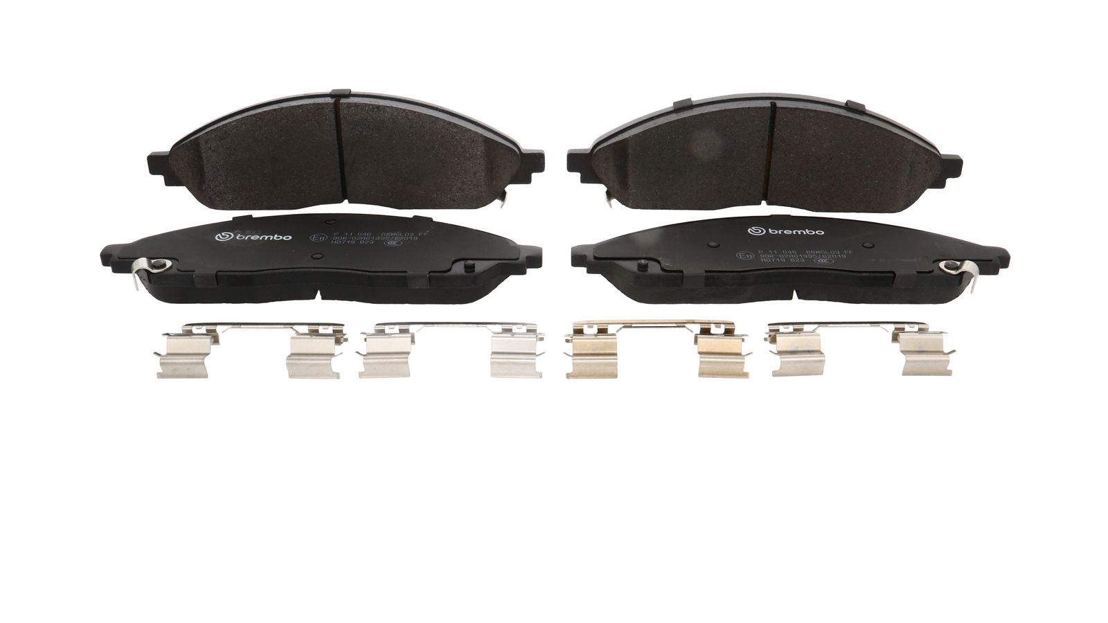 PRIME Low-Met Front Disc Brake Pad Set - P11046_02