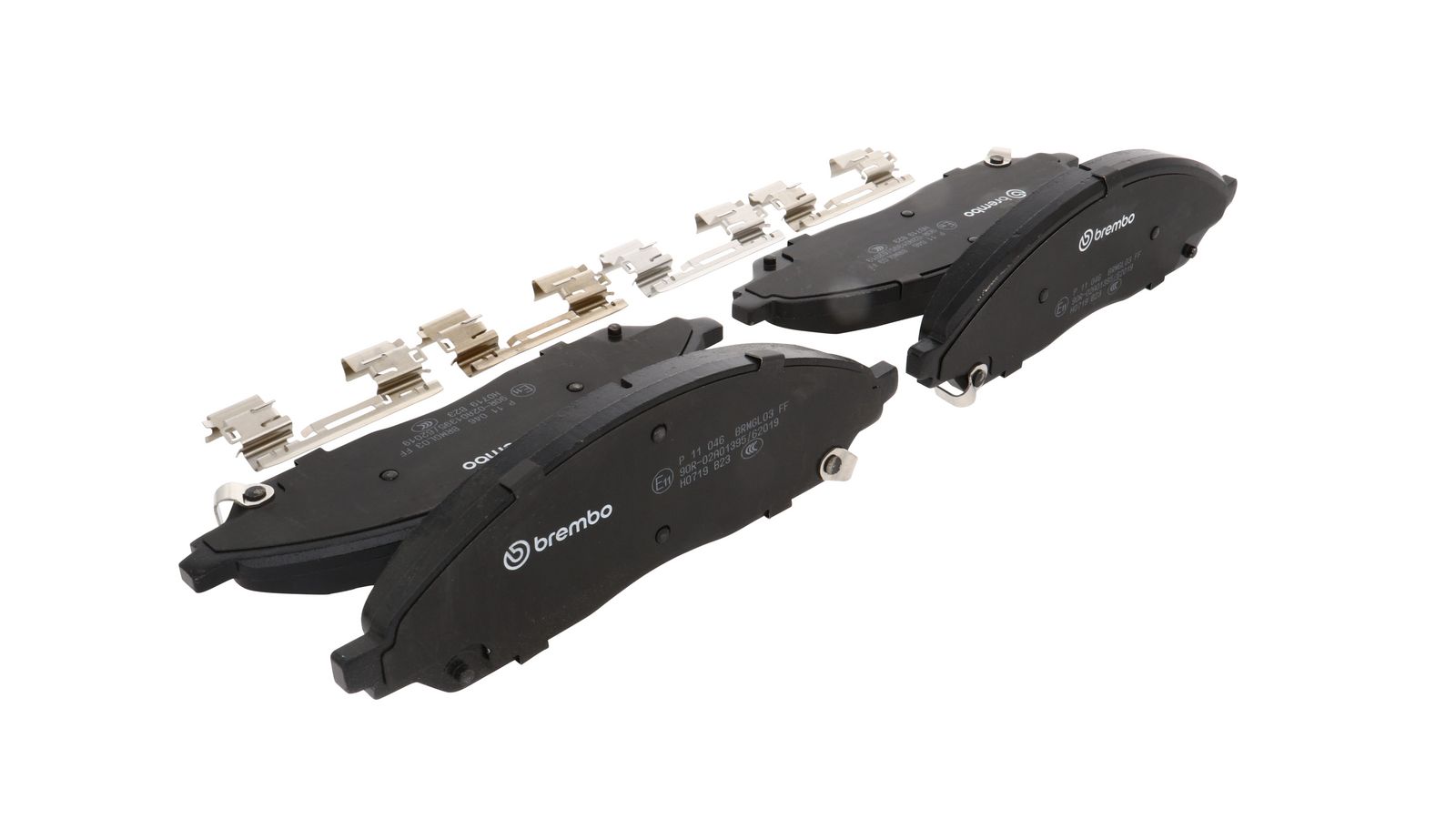 PRIME Low-Met Front Disc Brake Pad Set - P11046_11